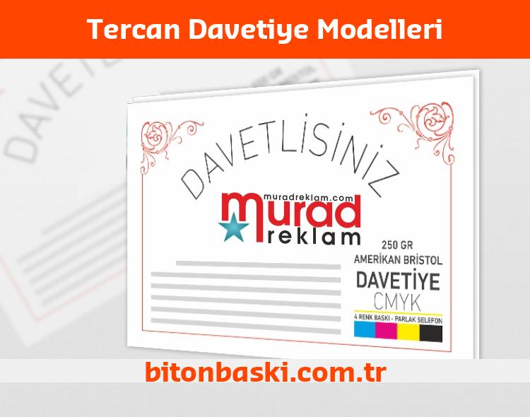 Tercan Davetiye Modelleri