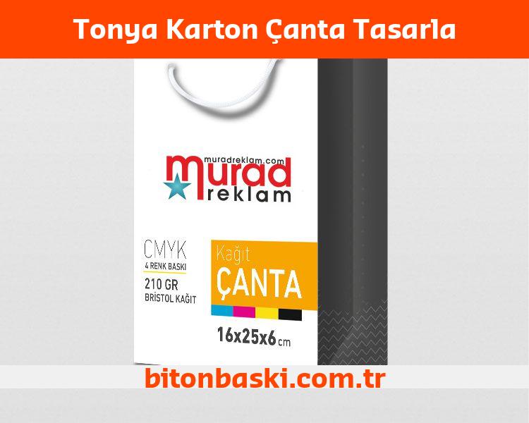 Tonya Karton Çanta Tasarla