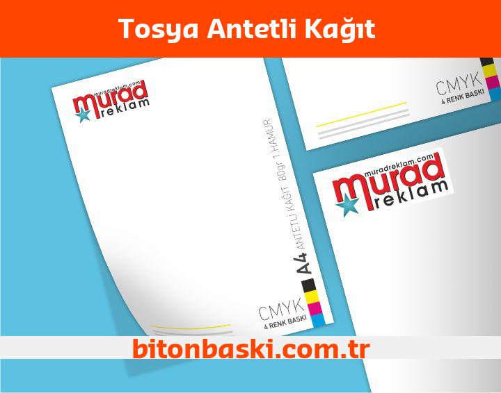 Tosya Antetli Kağıt 