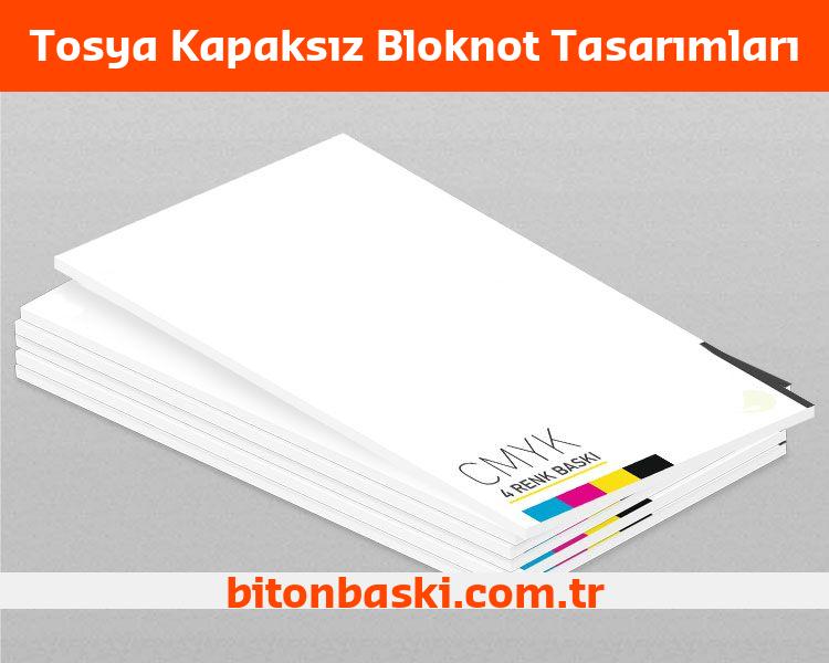 Tosya Kapaksız Bloknot Tasarımları