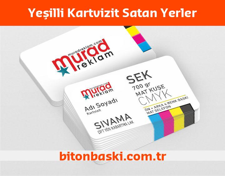 Yeşilli Kartvizit Satan Yerler