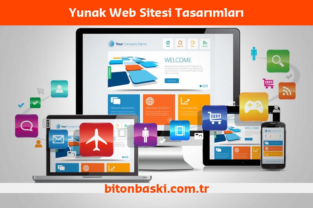Yunak Web Sitesi Tasarımları