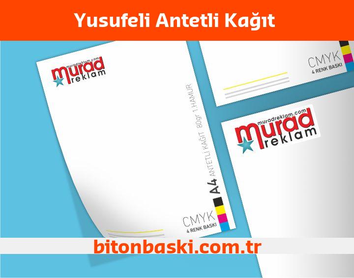 Yusufeli Antetli Kağıt 
